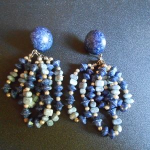Wooden Bead Earrings
